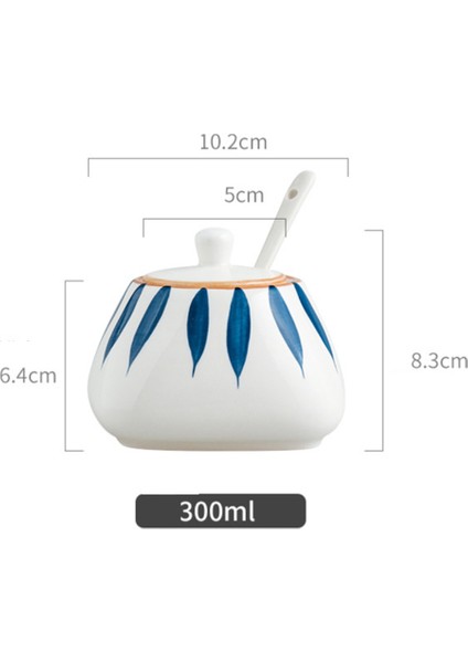 2 Adet Yaratıcı Seramik Mutfak Malzemeleri Tuz Ve Şeker Çalkalayıcı / Baharat Kavanoz, Baharat Tencere Kaseleri, Tepsi Ve Kaşık Konteyner Çeşni Kavanozlar(Yurt Dışından) fırsatları