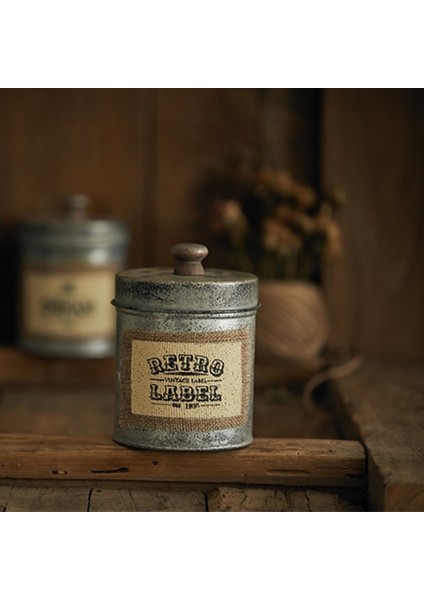 3 Adet Ins Vintage Metal Demir Depolama Konteynerleri Mutfak Şeker Fındık Çay Kahve Şeker Depolama Kavanoz Ev Masaüstü Dekoratif Sundries Kutusudepolama Şişeleri Ve Kavanoz (Yurt Dışından)