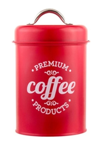 Kırmızı Ferforje Çay Teneke Kavanoz Şeker Şeker Kutusu Can Kahve Konteyner Kılıf Depolama Tankı Househould Mutfak Eşyaları | Depolama Şişeleri Ve Kavanoz (Yurt Dışından)