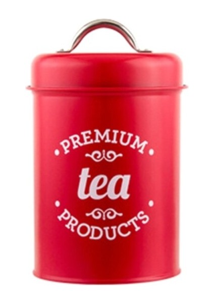 Kırmızı Ferforje Çay Teneke Kavanoz Şeker Şeker Kutusu Can Kahve Konteyner Kılıf Depolama Tankı Househould Mutfak Eşyaları | Depolama Şişeleri Ve Kavanoz (Yurt Dışından) modelleri
