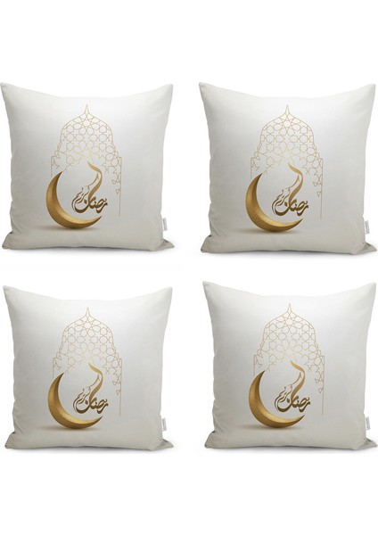 Real Homes Hilal Tasarımlı Ramazan Motifli Modern Runner & Kırlent Kılıfı Seti fiyatları