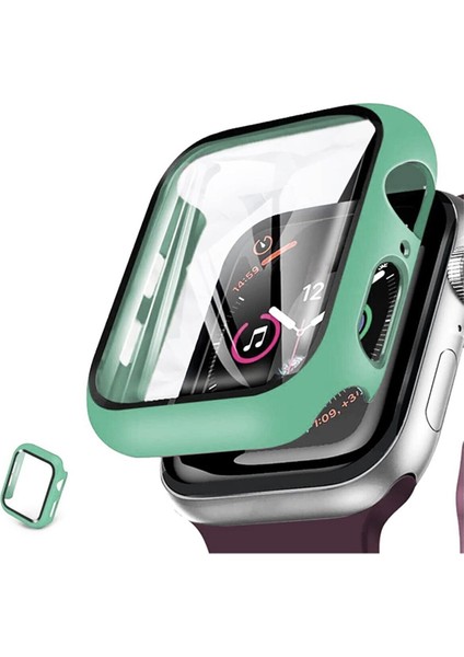 Apple Watch 2 3 4 5 6 Se (38 mm) Uyumlu Kılıf Kasa ve Ekran Koruyucu 360 Tam Koruma