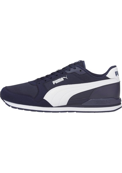 384640 St Runner V3 Mesh Lacivert-Beyaz Erkek Spor Ayakkabı