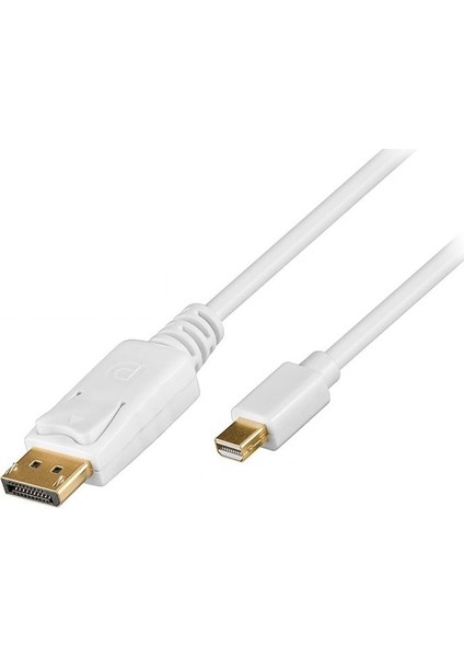 4320 Mini Displayport To Displayport Çevirici Dönüştürücü Adaptör Monitör Kablosu 5 mt