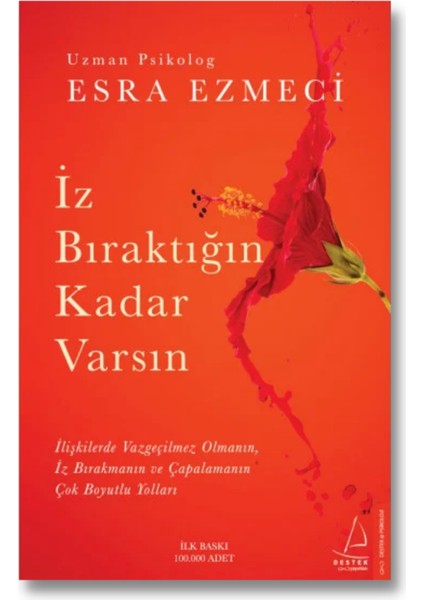 Esra Ezmeci Kararı Ben Veririm - Iz Bıraktığın Kadar Varsın - Irade Terbiyesi Hediyeli 3 Kitap modelleri