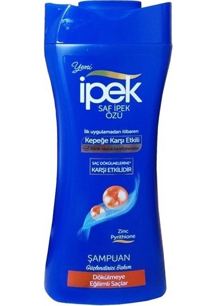 Ipek Şampuan 480 ml (Kepeğe Karşı Etkili - Dökülmeye Eğilimli Saçlar)