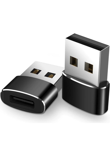 USB Erkek To Type C 3.1 Dişi Çevirici Şarj ve Data Aparatı Type C Dişi To USB Erkek Çevirici