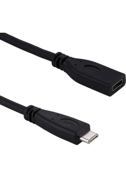 50 cm Type C USB 3.1 Dişi Erkek Uzatma Kablosu 50CM Typec Uzatma Extansion