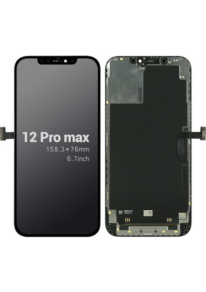 Apple iPhone 12 Pro Max Uyumlu OLED Lcd+Dokunmatik