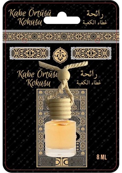 Kabe Örtüsü Kokusu 8 ml Araba Kokusu Cam Şişe