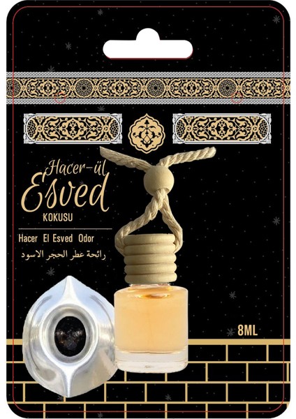 Hacerül Esved Kokusu 8 ml Araba Kokusu Cam Şişe