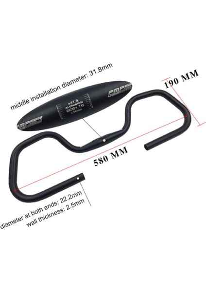 Trekking Bisiklet Alaşımlı Yol Dağ Bisikleti Bisiklet Kelebek Gidon 31.8mm(Yurt Dışından) fırsatları