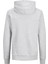 Hood Corp Logo Erkek Gri Kapüşonlu Sweatshirt 5