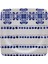 Ethnic Blue 24 Parça Kare Porselen Yemek Takımı 4