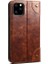 Apple iPhone 11 Pro Için 055 Serisi Çizilmeye Düşmeye Dayanıklı Pu Deri+Tpu Cüzdan Tasarımlı Standlı Telefon Kılıfı - Haki (Yurt Dışından) 3