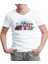 Anime Heros Beyaz Çocuk Tshirt 1