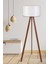 Beyaz Puantiye Başlıklı Tripod Lambader 3