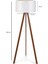 Beyaz Puantiye Başlıklı Tripod Lambader 4