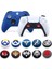 Desenli Sony Ps5/ps4/ps3 Analog Koruyucu Silikon Pad-God Of War 3