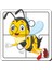 Kedi, Helikopter, Aydede ve Fil, Arı 4 Parça 4'lü Yapboz Ilk Puzzle, Kolay Puzzle 4PUZZ1660 5