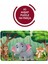 Sevimli Hayvanlar A3 104 Parça Puzzle, Oyuncak, Yapboz 1