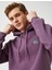 Kurt Işlemeli Kapşonlu Sweatshirt 1