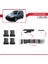 Citroen Berlingo 2003-2008 Arası Ara Atkı Tavan Barı Gri 4