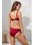 Curly Soft Pedli Toparlayıcı Bikini Bordo 221219 3