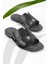 Siyah Leather Kadın Terlik K048260500 1