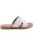 Beyaz Leather Kadın Terlik K048260500 2