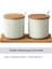Nordic Seramik Baharat Kutusu Baharat Pot Set Ev Mutfak Baharat Pot Biber Tuz Şeker Kase Baharat Şişesi | Şişeler, Kavanozlar Ve Kutular (Yeşil) (Yurt Dışından) 1