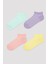 Kız Çocuk Basic Colorful 4lü Patik Çorap 1
