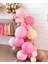 Pembe - Gold Zincir Balon Set 1