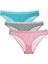 Bel Lastiği Baskılı Düşük Bel Slip 3'lü Paket 66119 1