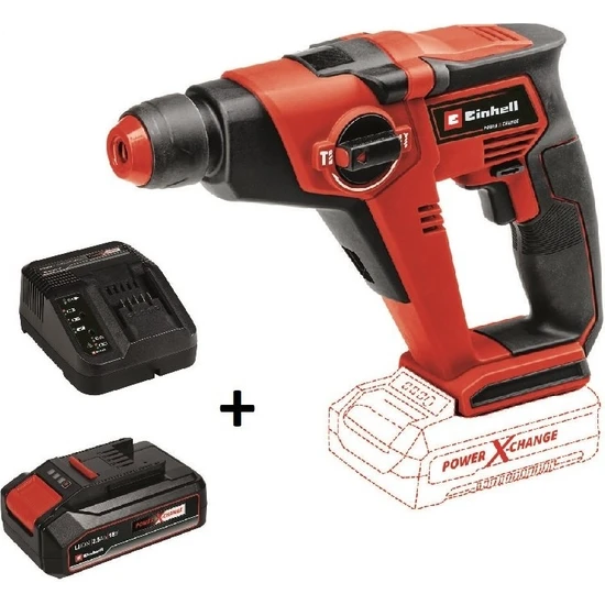 Einhell Te-Hd 18/12 Li - Akülü Pnömatik Matkap + 2.5 Ah Starter Kit