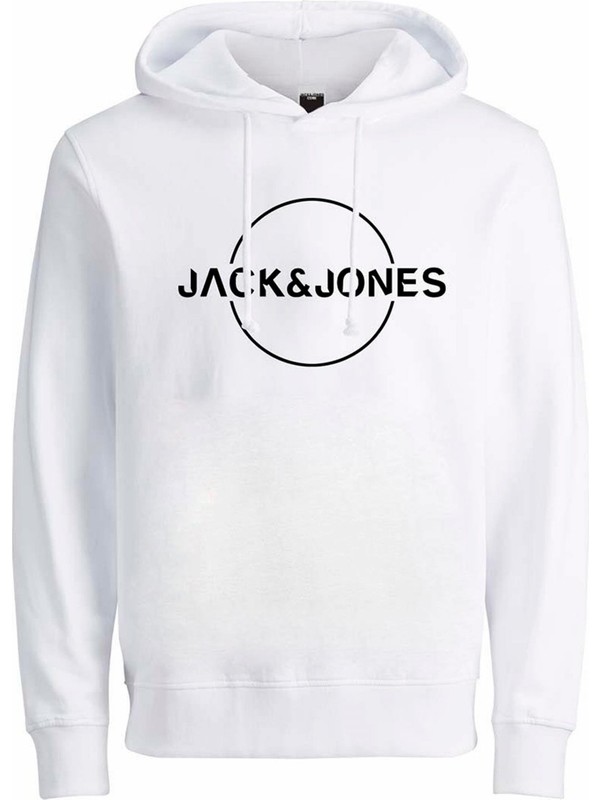 Jack & Jones Erkek BEYAZ Sweatshirt