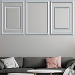 Decogold Dekoratif Boyanabilir Duvar Çıtası Hazır Kesim 2 cm