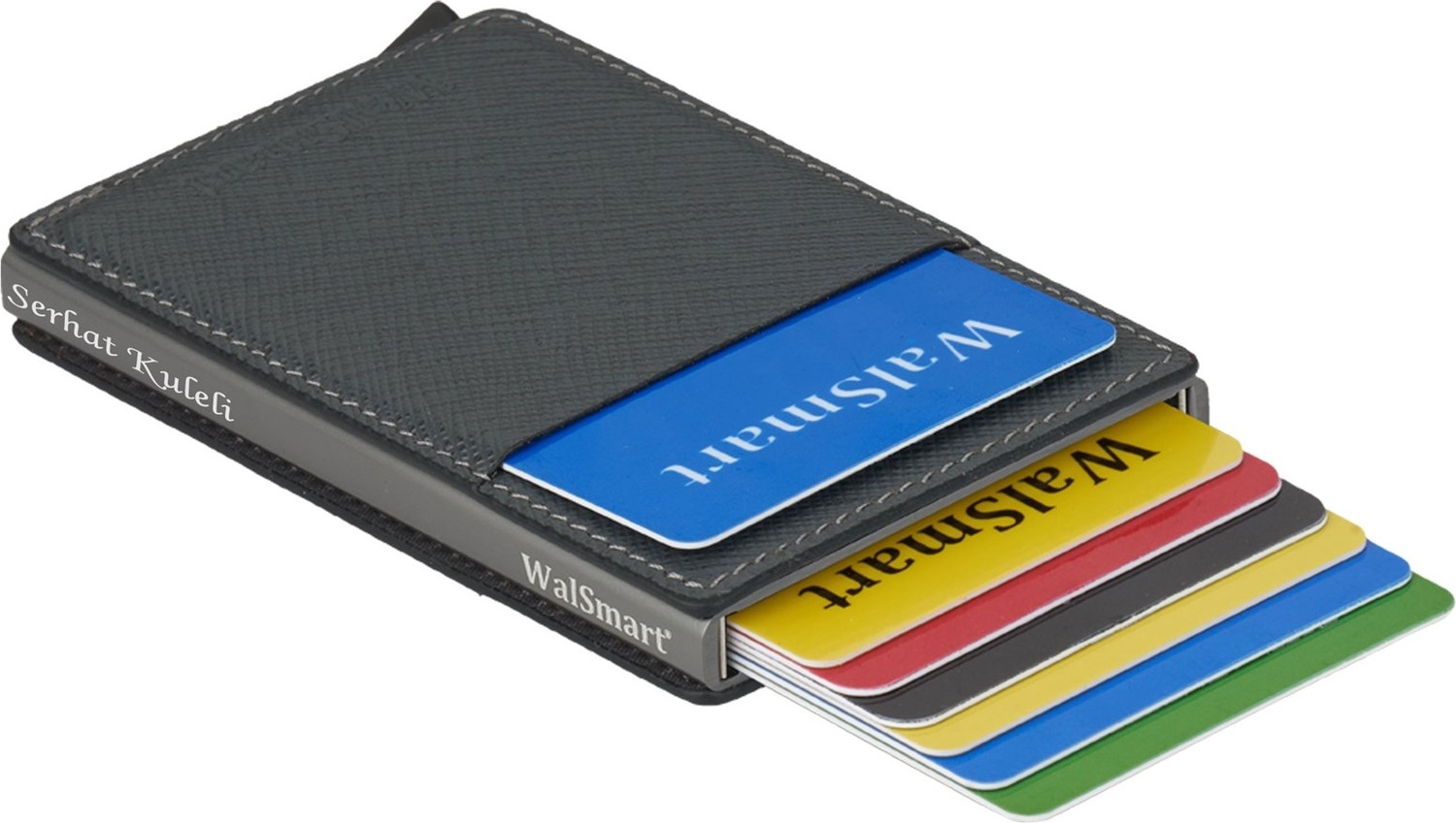 Walsmart Pocket Safiano Akıllı Mekanizmalı Deri Cüzdan
