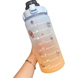 WB 2000 ml Büyük Kapasiteli Spor Su Şişesi (Yurt Dışından)