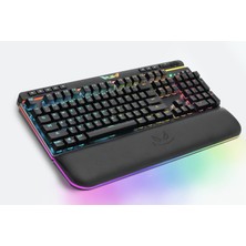 Rush Cobalt RK991 RGB Manyetik Bileklikli Mekanik Oyuncu Klavyesi