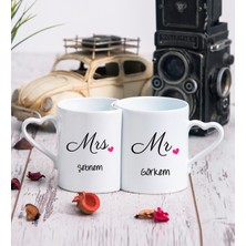 Hediye Dükkanı Kişiye Özel Çiftlere Özel Ikili Sevgili Kupası