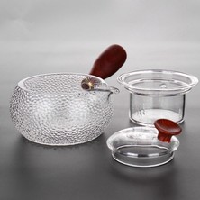 Sanlindou 350 Ml Japon Stil Çaydanlık Temizle Cam Ahşap Saplı Pot Çay Makinesi Kahve Su Kettle Teaware Aracı Dekor | Çaydanlıklar (Yurt Dışından)