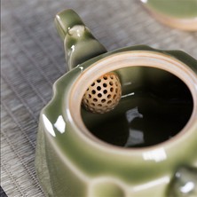 Sanlindou 200Ml Longquan Celadon Çin Tarzı Archaize Sır Çaydanlık El Yapımı Küresel Filtre Çaydanlık Çin Kung Fu Kettle | Çaydanlıklar (Yurt Dışından)