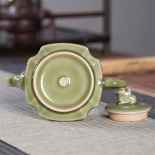 Sanlindou 200Ml Longquan Celadon Çin Tarzı Archaize Sır Çaydanlık El Yapımı Küresel Filtre Çaydanlık Çin Kung Fu Kettle | Çaydanlıklar (Yurt Dışından)