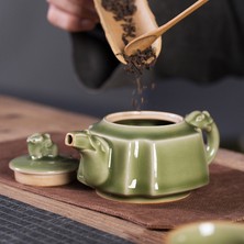 Sanlindou 200Ml Longquan Celadon Çin Tarzı Archaize Sır Çaydanlık El Yapımı Küresel Filtre Çaydanlık Çin Kung Fu Kettle | Çaydanlıklar (Yurt Dışından)