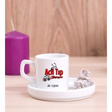 Hediye Dükkanı Kişiye Özel  Acil Tıp Teknisyeni Concept Türk Kahvesi Fincanı