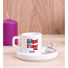 Hediye Dükkanı Kişiye Özel  Sosyal Hizmet Uzmanı Concept Türk Kahvesi Fincanı