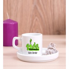 Hediye Dükkanı Kişiye Özel  Gıda Mühendisi Concept Türk Kahvesi Fincanı