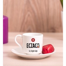 Hediye Dükkanı Kişiye Özel  Eczacı Porselen Türk Kahvesi Fincanı