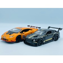 Koleksiyon Tutkusu Lamborghini Huracan-Bentley Continental Gt3 2li Set Model Araba